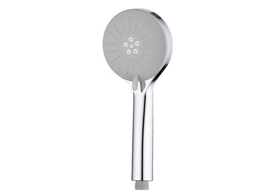 Cromo Handheld do ABS TPR do chuveiro do banheiro claro das impurezas W10cm